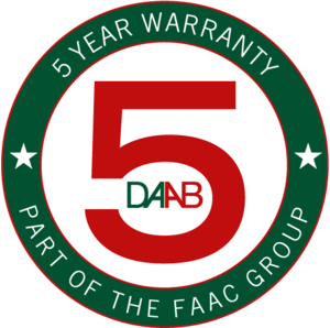 DAAB 5 year warranty